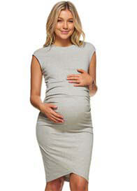 Bae - All or Nothing Dress in Grey