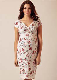Tiffany Rose - Bardot Dress in Cherry Blossom Red