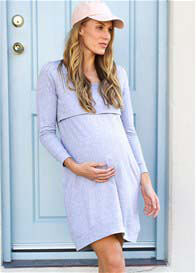 Trimester® - The Mama Journey Dress in Grey