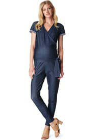 Noppies - Aafke Denim Look Maternity Jumpsuit - ON SALE