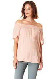 Esprit - Off-Shoulder Top in Rose