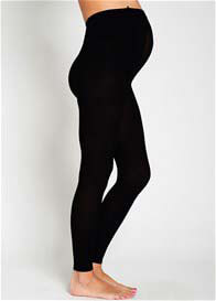 Ambra - Baby Bump Opaque (200 denier) Footless Tights