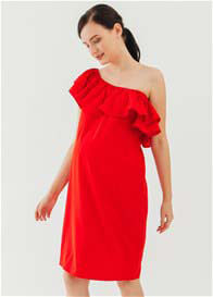 Spring - Clarinda Party Nursing Dress in Red - ON SALE