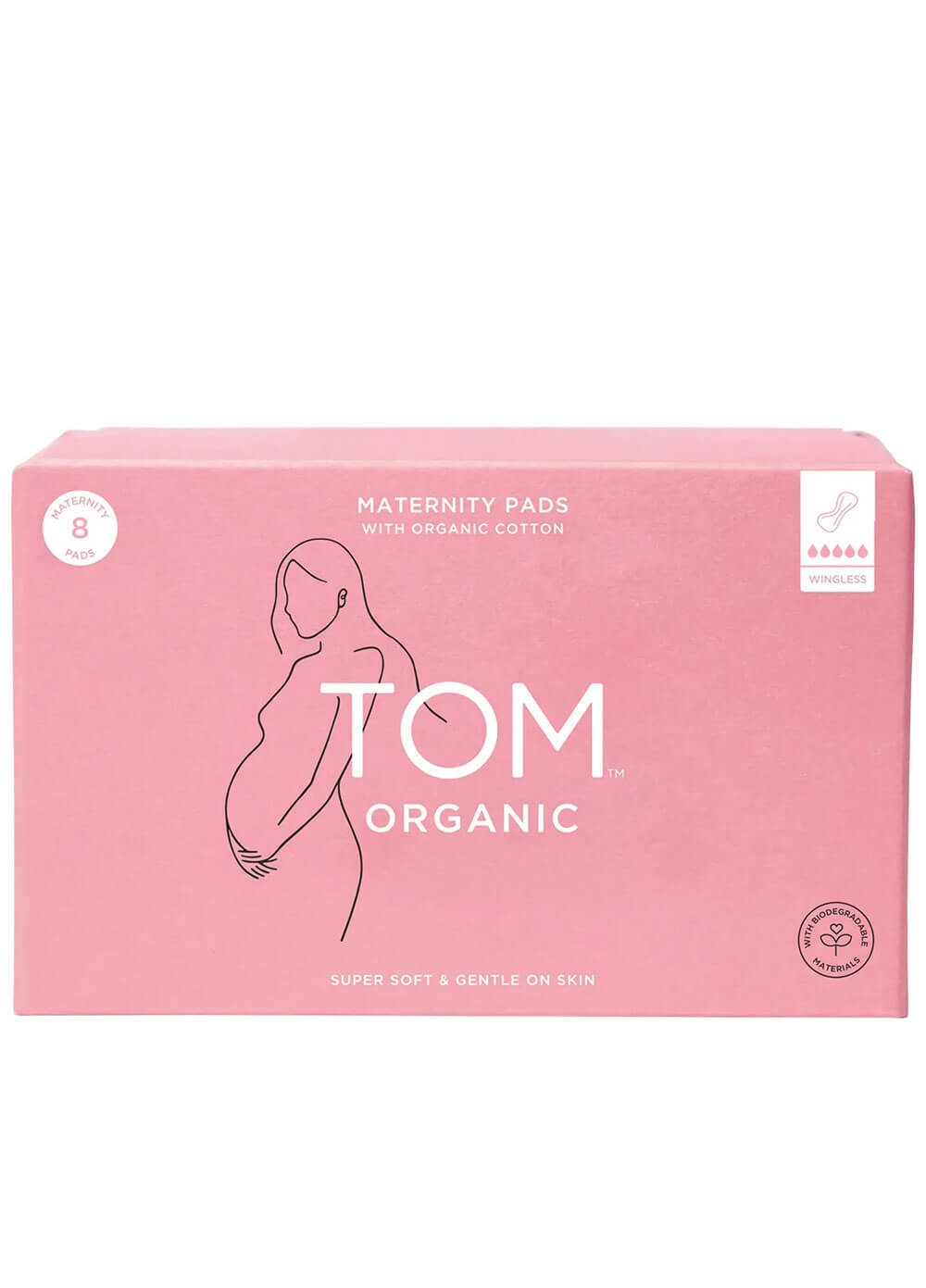 TOM Organic - Organic Maternity Pads (8 pack)