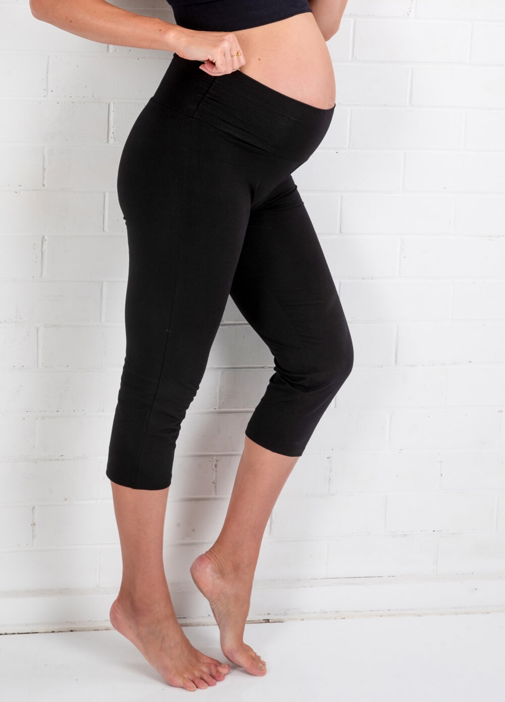 Trimester - Libertine Cropped Maternity Yoga Pants