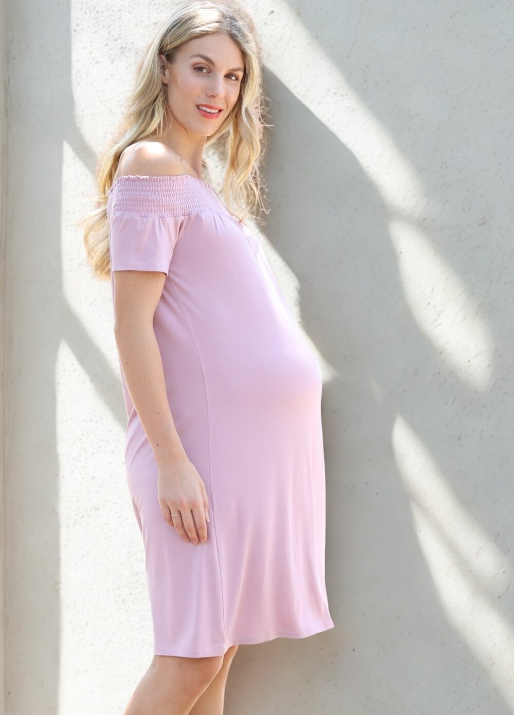 Trimester® - Quincy Rose Off Shoulder Dress