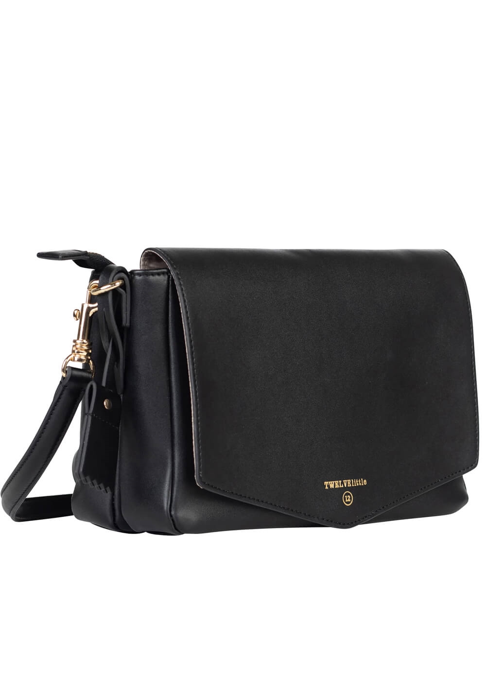 TWELVE little - Peek-a-Boo Crossbody in Black | Queen Bee