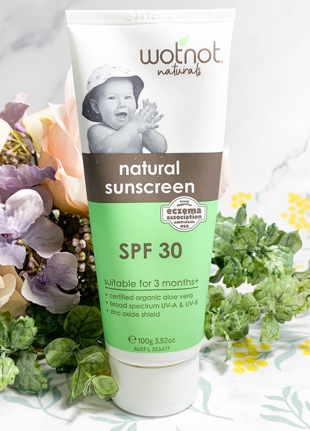 Wotnot 30 SPF Natural Baby Sunscreen
