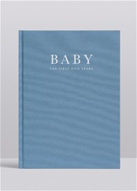 Write To Me - Baby Journal in Limited Edition Blue