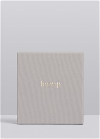 Write to Me - Bump, My Pregnancy Journal in Grey