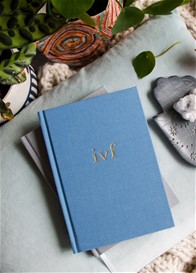 Write to Me - IVF Journal in Blue