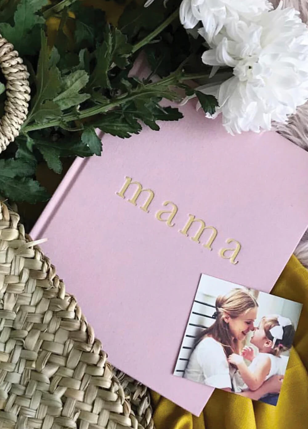 Write to Me - Mama Journal in Light Pink