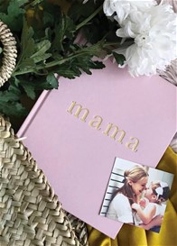 Write to Me - Mama Journal in Light Pink