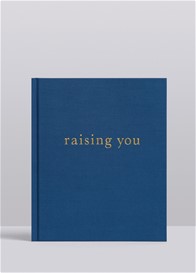 Write to Me - Raising You, Letters to My Baby Journal in Navy